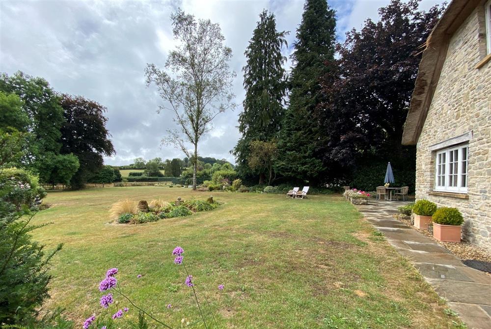 Beautiful countryside surrounds the property at The Old Rectory Lodge, Dorchester