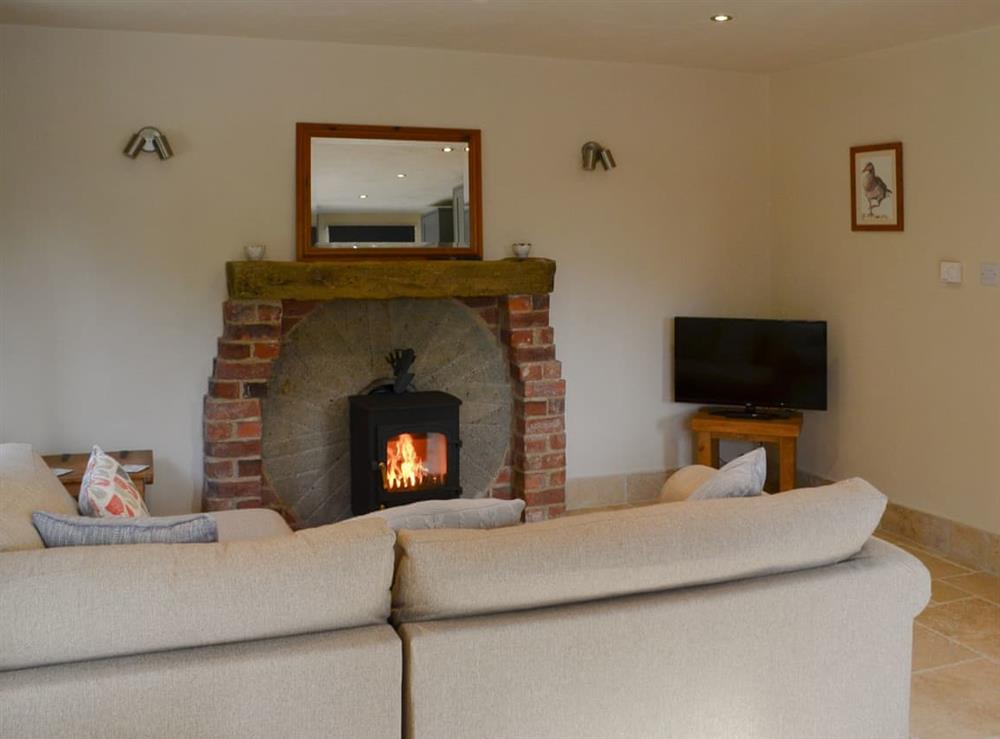 Living area at The Old Rectory Lodge in Tothill, near Mablethorpe , Lincolnshire