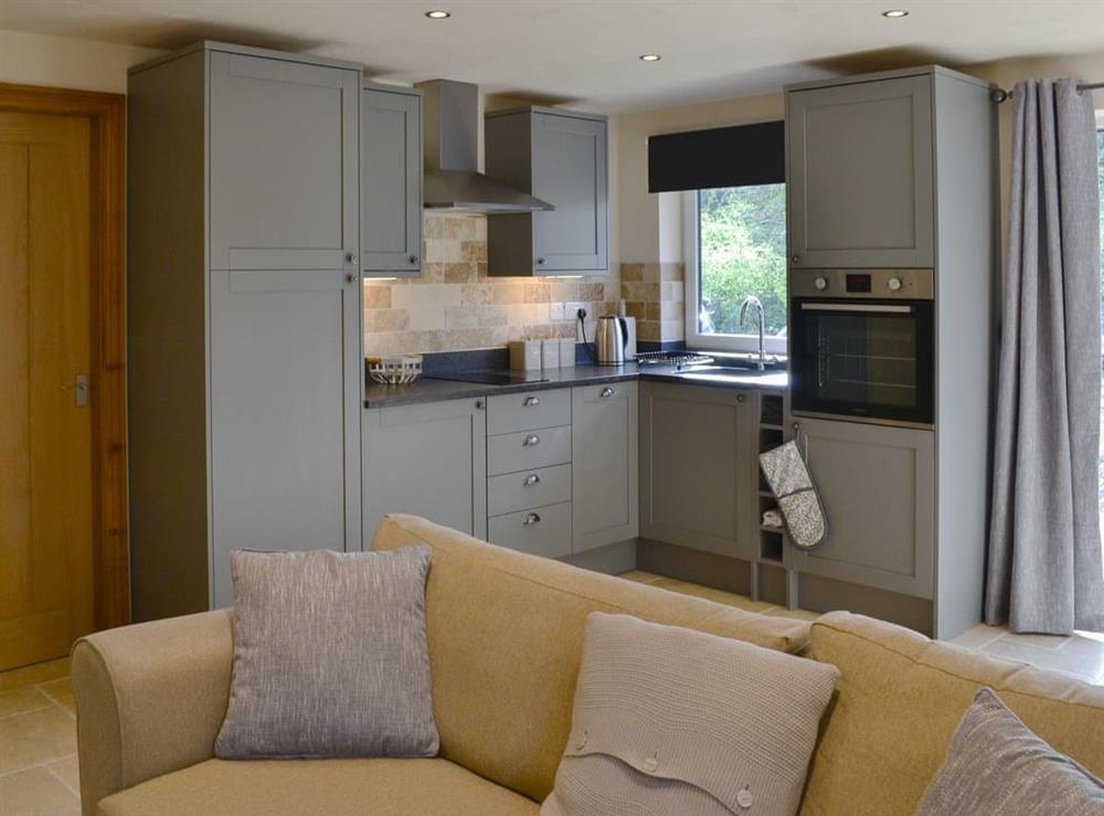 Open plan living space at The Old Rectory Lodge in Tothill, near Mablethorpe , Lincolnshire