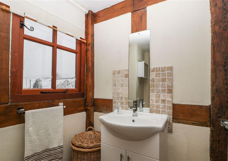 This is the bathroom at The Old Rectory, Presteigne