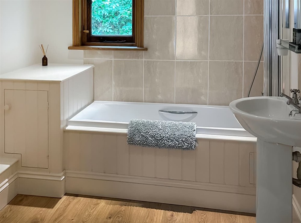 Bathroom at The Old Sawmill One in Plumpton Green, East Sussex