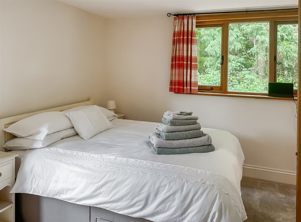 Double bedroom at The Old Sawmill One in Plumpton Green, East Sussex