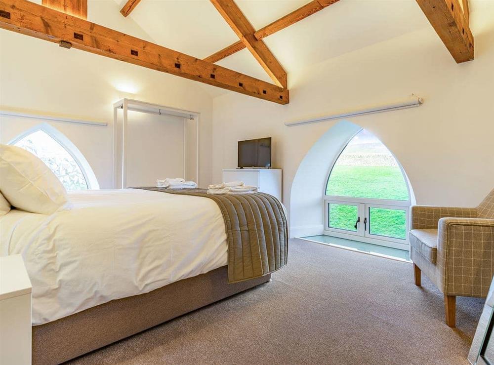 Double bedroom at The Old School in Carlton-in-Coverdale, near Leyburn, North Yorkshire