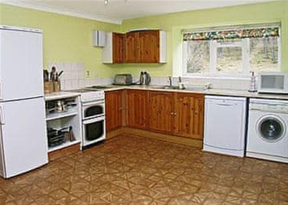 Kitchen at The Old School House in Braemar, Aberdeenshire