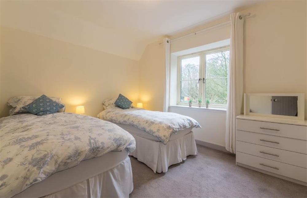 First floor: Bedroom two, can be made up as twin or super-king size bed at The Old School House, Docking near Kings Lynn