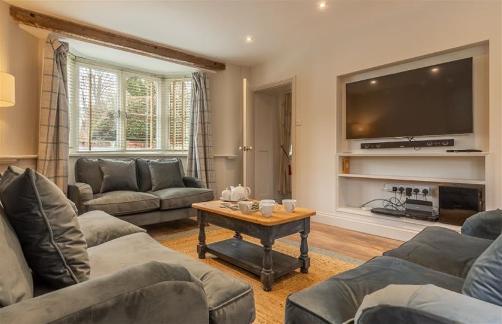 Ground floor: Spacious sitting room with bay window