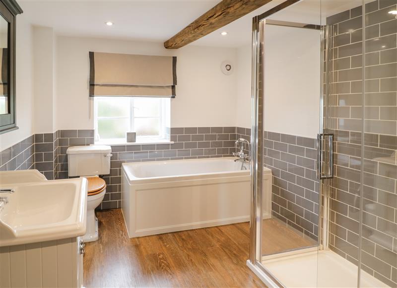 This is the bathroom at The Old School House, Dumbleton near Alderton