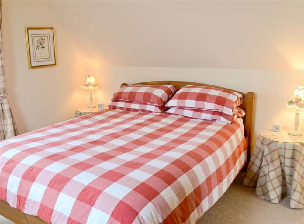 Comfortable double bedroom at The Old School House in Lonbain, by Applecross, Wester Ross., Ross-Shire