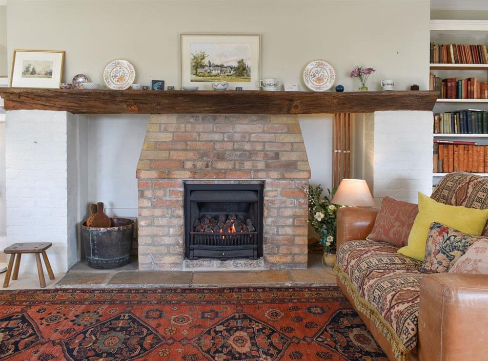 Welcoming living room at The Old School House in Lower Bockhampton, near Dorchester, Dorset