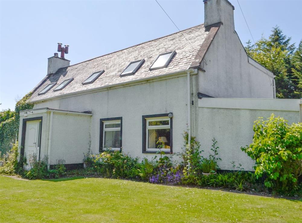 Rear view of property at The Old School House in Portpatrick, near Stranraer, Wigtownshire