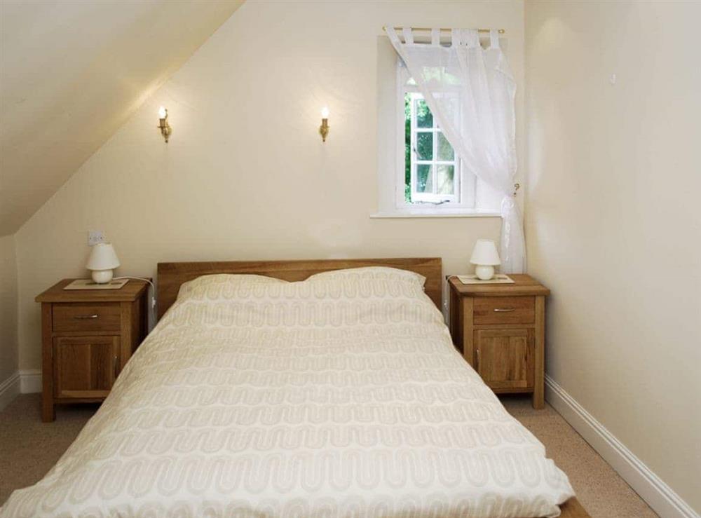 Double bedroom at The Old School House in Tideswell, Derbyshire