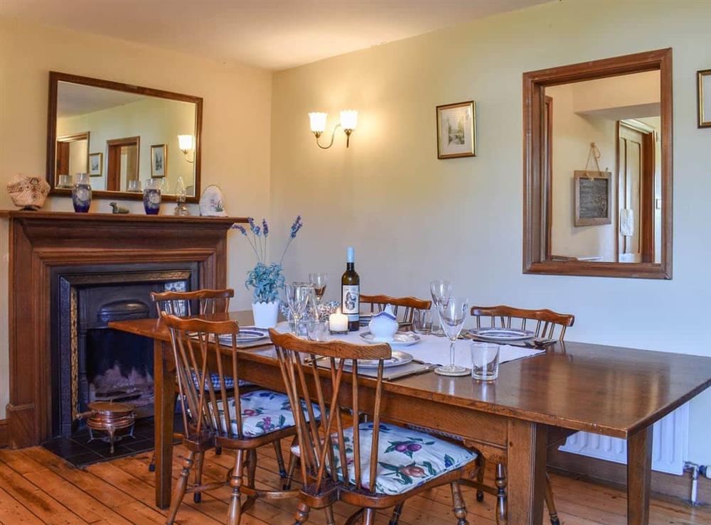 Dining room at The Old School in Kirkby Lonsdale, Cumbria