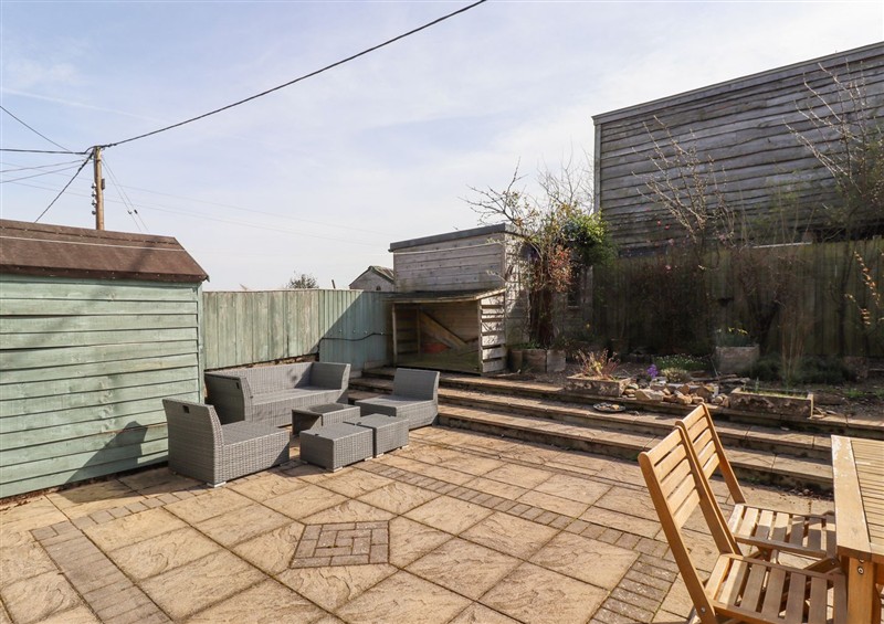 The patio in The Old School