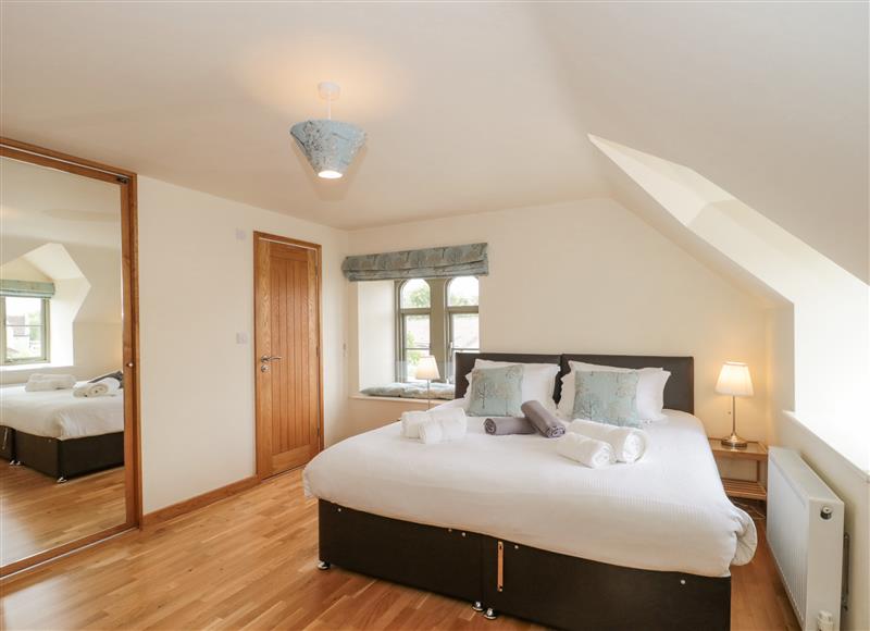 One of the 4 bedrooms at The Old Schoolrooms, Holcombe