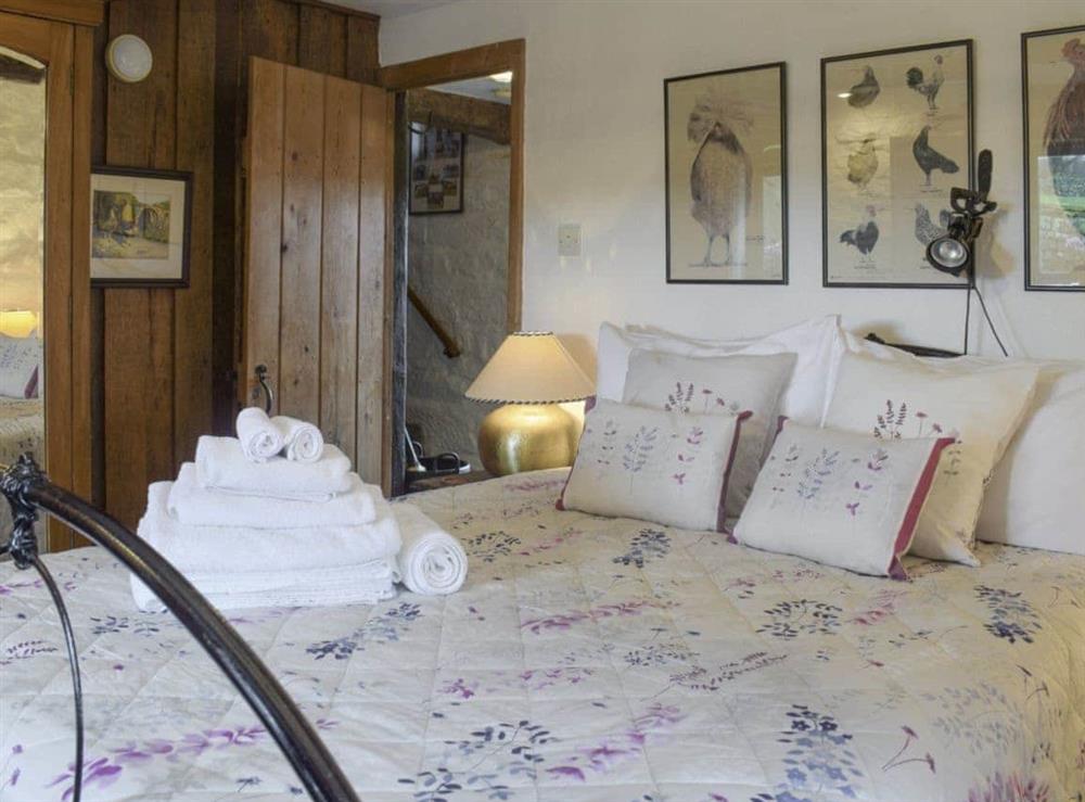 Comfortable double bedroom at The Old Sheaf Store in Glaisdale, Nr Whitby, North Yorkshire., Great Britain
