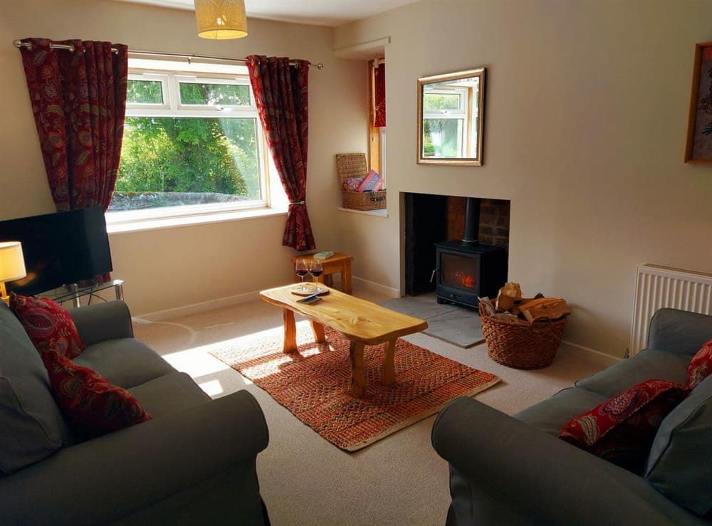 Living room at The Old Shepherds Cottage in Ladybank nr Cupar, Fife