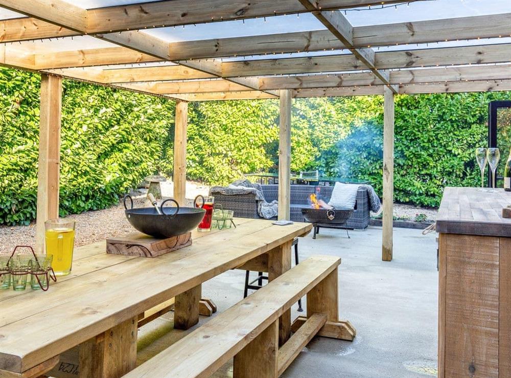 Outdoor eating area
