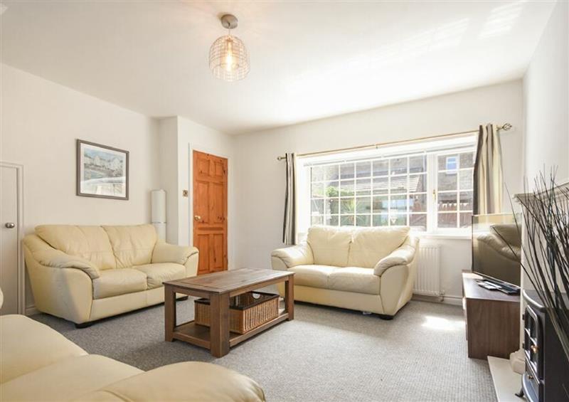 Relax in the living area at The Old Smithy, Amble