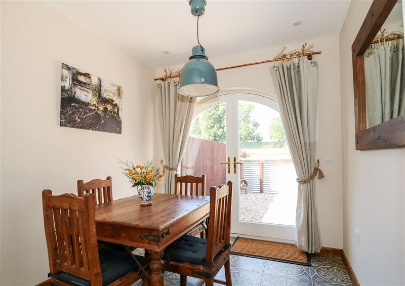 Dining room at The Old Smithy, Belchford near Horncastle