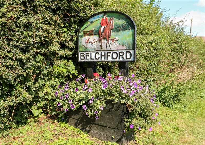 This is the garden at The Old Smithy, Belchford near Horncastle