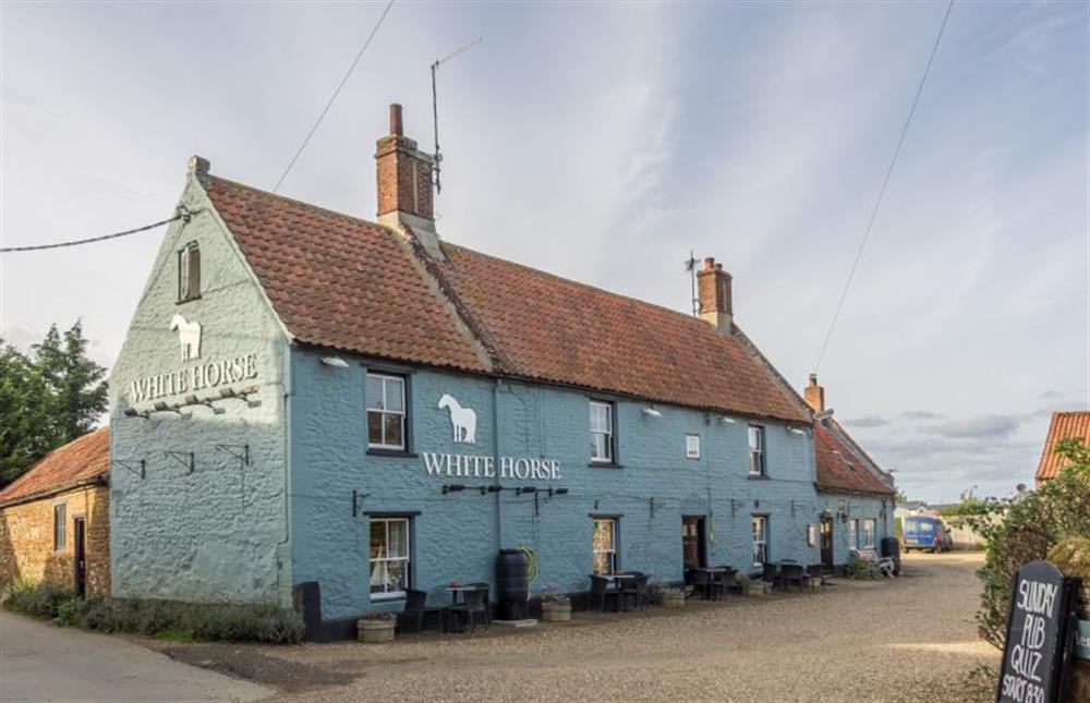 The White Horse Inn is a short walk down the lane at The Old Smithy, Holme-next-the-Sea near Hunstanton