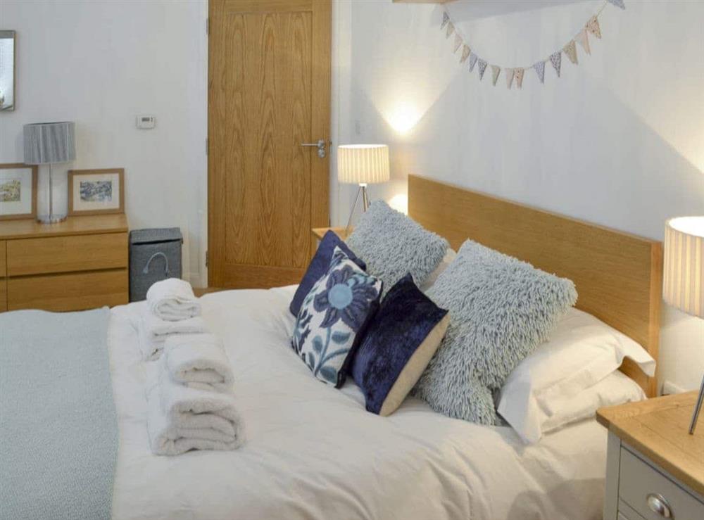 Comfortable double bedroom at The Old Smithy in Penelewey, near Truro, Cornwall