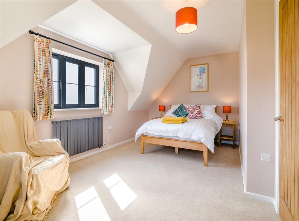 Double bedroom at The Old Stable At Henley View in Draycott, near Cheddar, Somerset