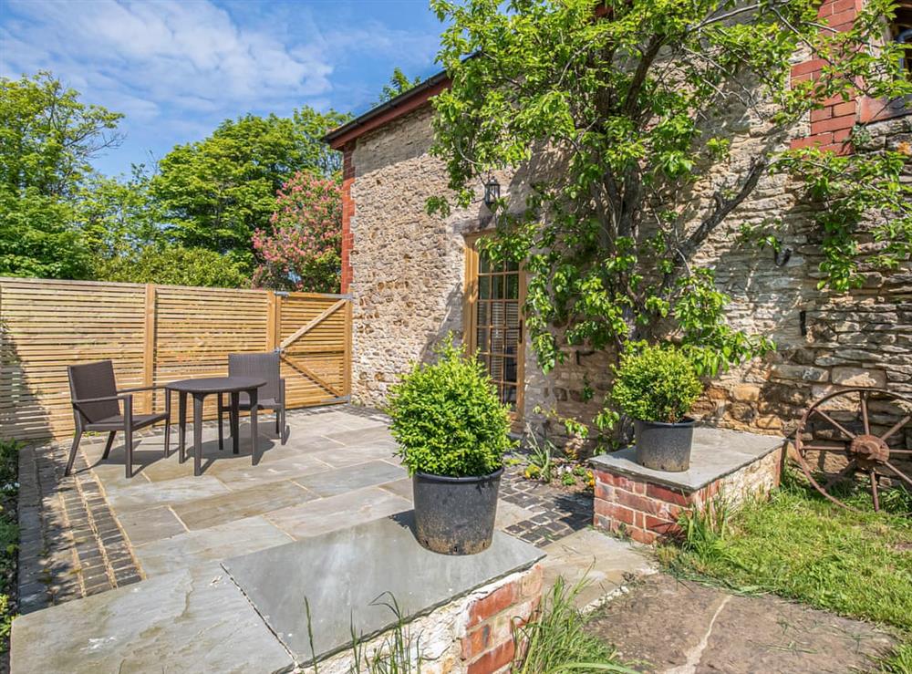 Outdoor area at The Old Stable in Dursley, Gloucestershire