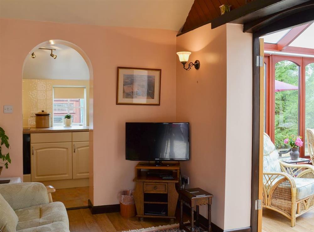 Cosy and comfortable living room at The Old Stable in Lincoln, Lincolnshire
