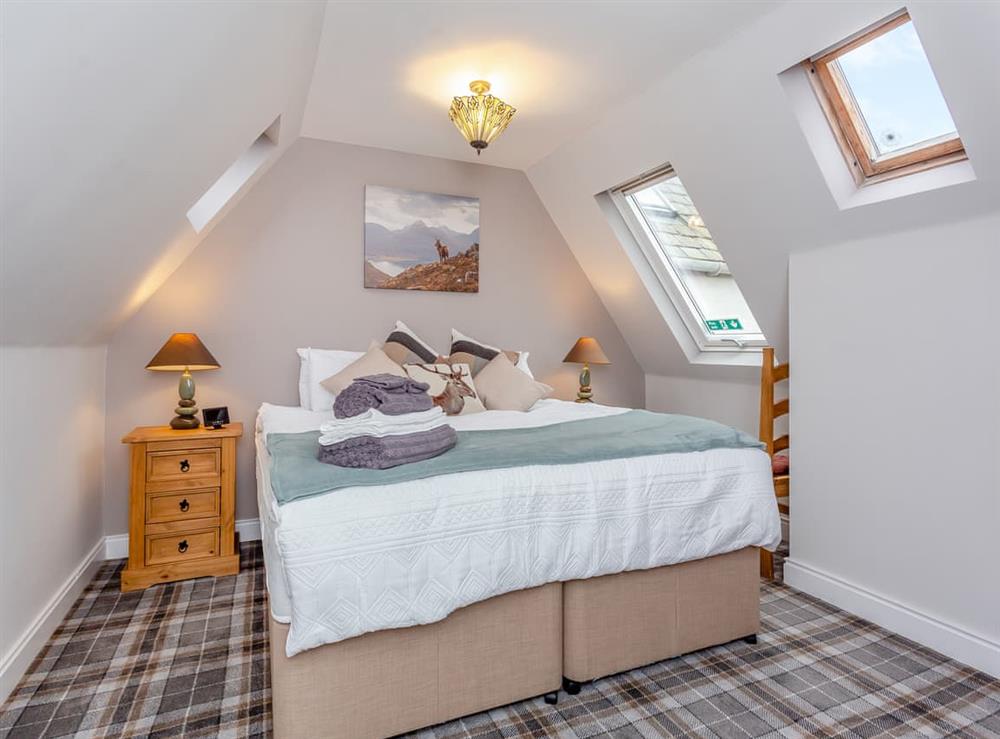Double bedroom at The Old Stables in Canisbay, near Wick, Caithness