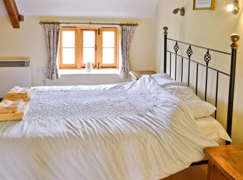 Double bedroom at The Old Stables in Leigh, Sherborne, Dorset., Great Britain