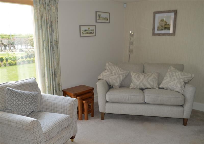 The living room at The Old Stables, Mere Brow near Tarleton