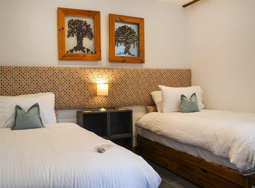 Twin bedroom at The Old Stables in Nordham, near Brough, North Humberside