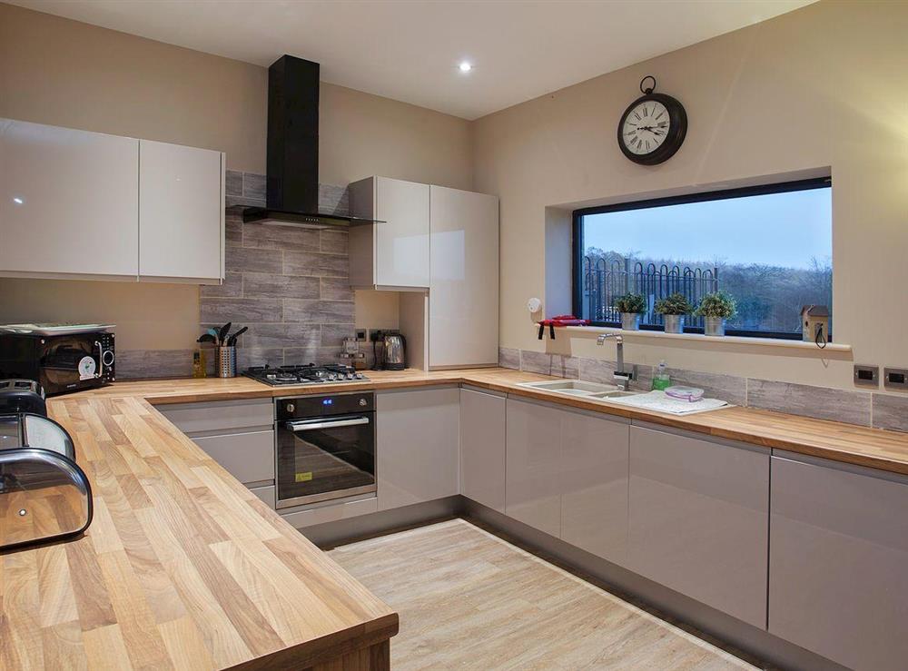 Modern fitted kitchen area at Number 1, 