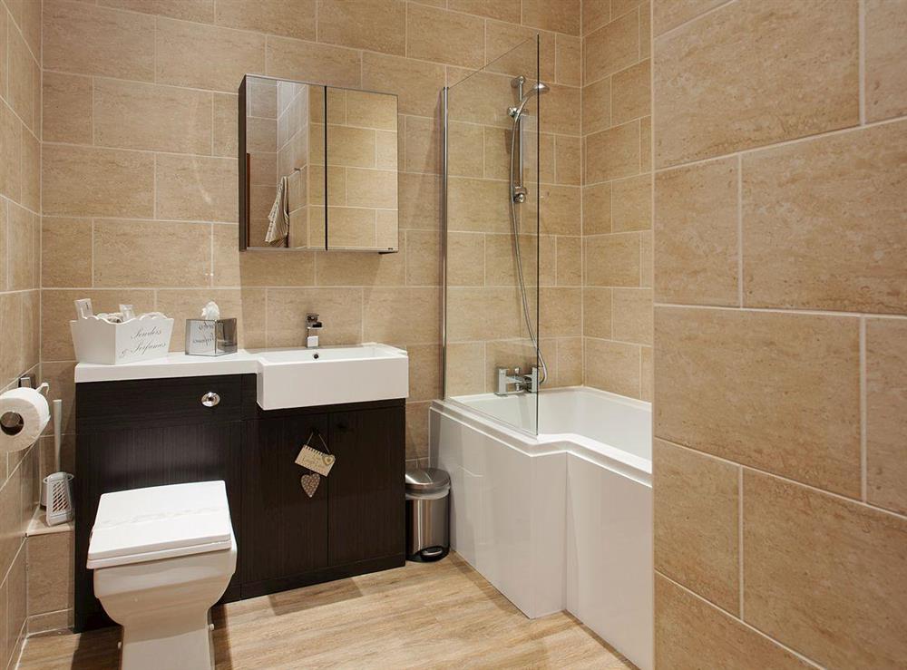 Stylish bathroom with shower at Number 2, 