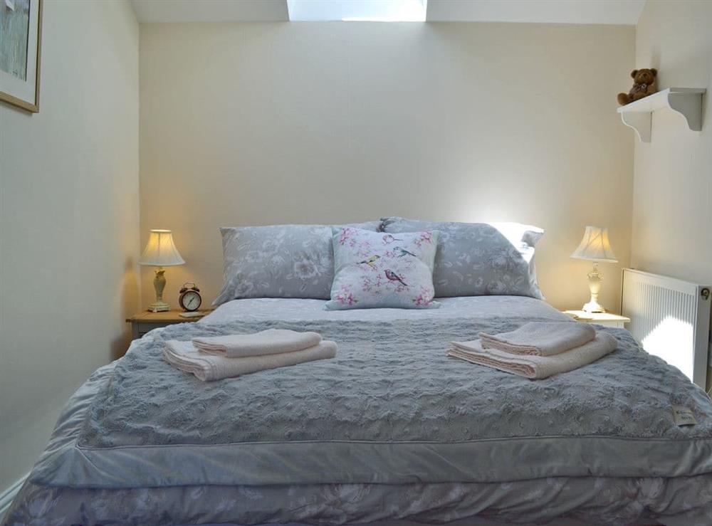 Spacious and comfortable double bedroom at The Old Stables in Over Haddon, near Bakewell, Derbyshire