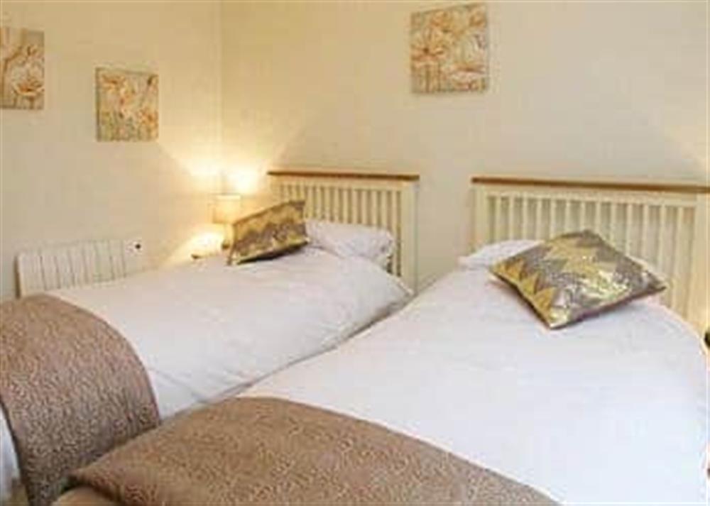 Twin bedroom at The Old Stables in Tealing, nr Dundee, Angus