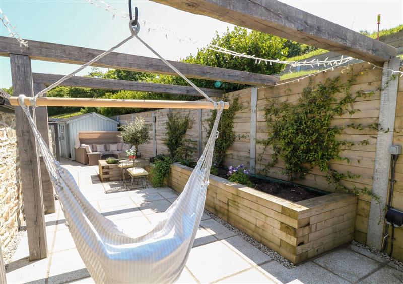 Enjoy the garden at The Old Stables, Watergate Bay
