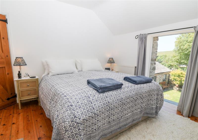 This is a bedroom at The Old Stables, Watergate Bay
