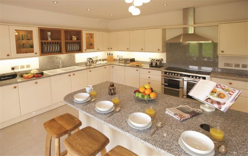 Large, modern kitchen at The Old Stables (Wiltshire), Gastard