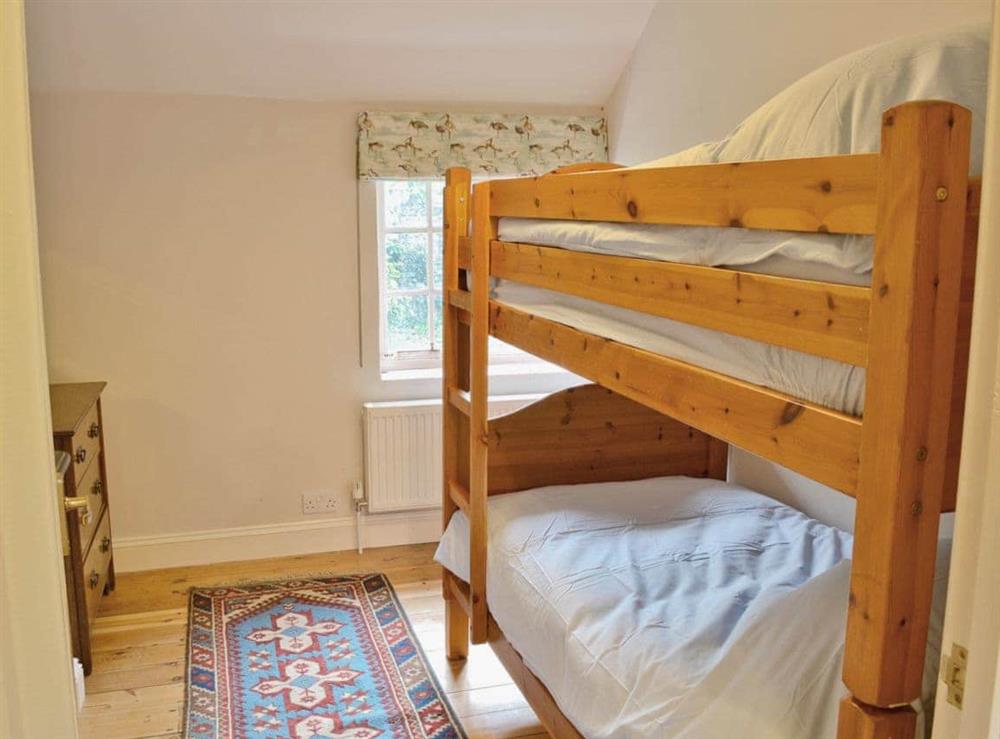 Bunk bedroom at The Old Stables in Wiveton, near Cley next the Sea, Norfolk