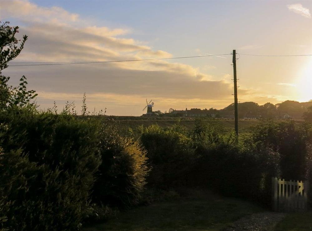 Delightful views at dusk at The Old Stables in Wiveton, near Cley next the Sea, Norfolk