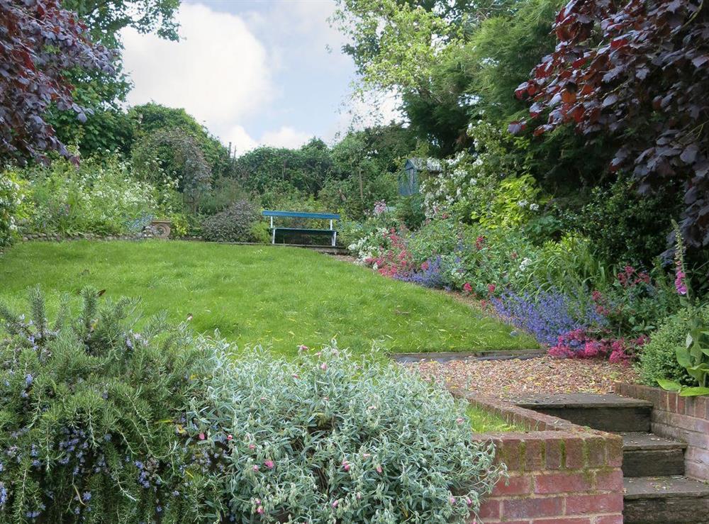 Garden at The Old Stables in Wiveton, near Cley next the Sea, Norfolk