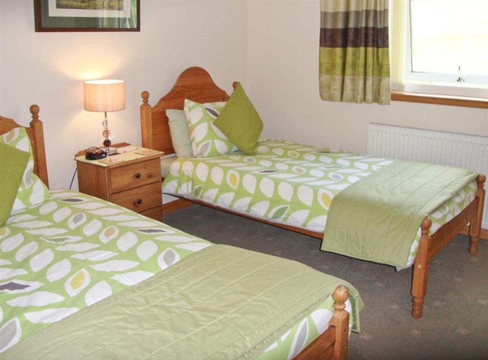 Twin bedroom at The Old Store in Onich, Fort William, Inverness-Shire