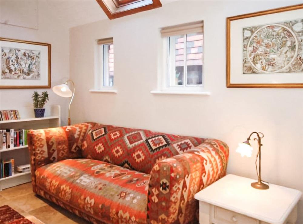 Relax in the living area at The Old Surgery in Ditchling, East Sussex