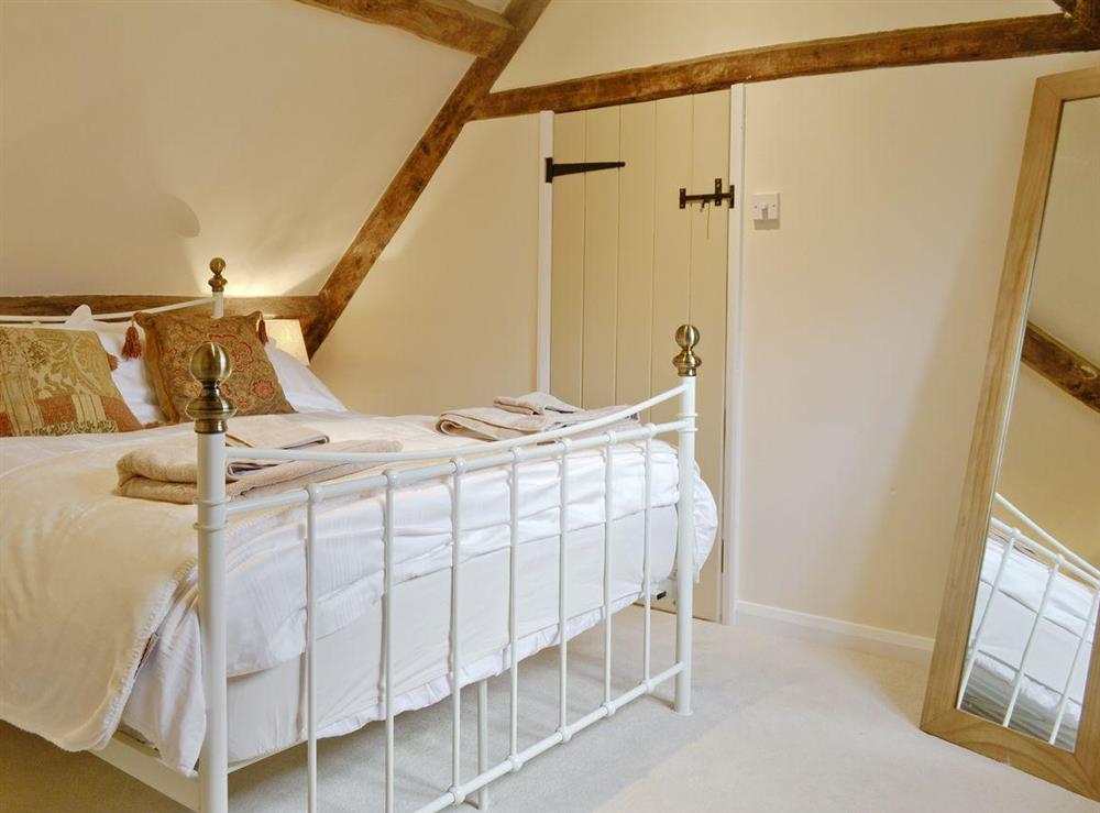 Double bedroom at The Old Sweet Shop in Hook Norton, near Chipping Norton, Oxfordshire