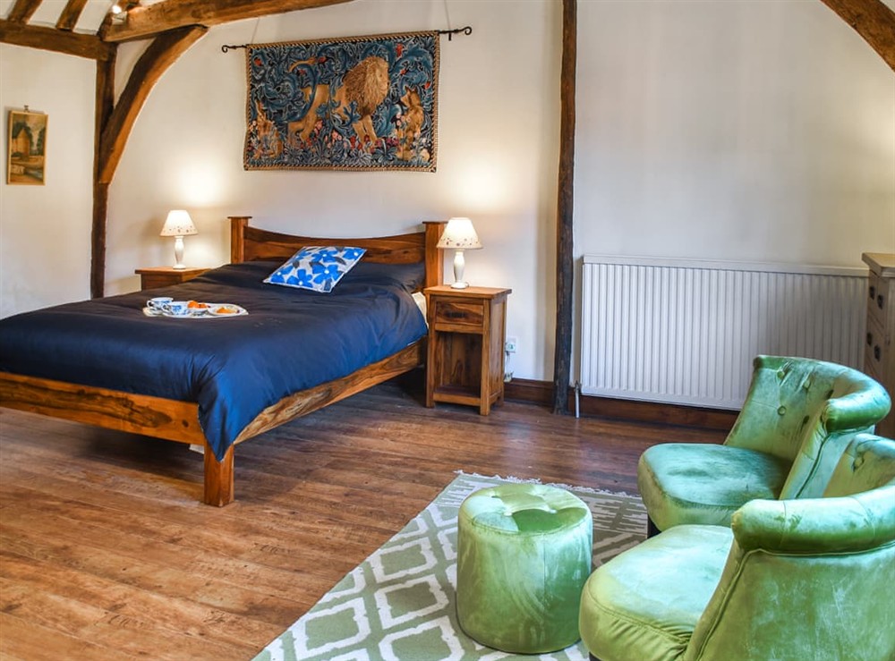 Double bedroom at The Old Sweet Shop in Kings Lynn, Norfolk