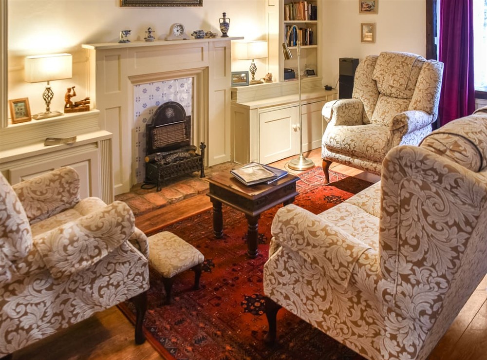 Living area at The Old Sweet Shop in Kings Lynn, Norfolk