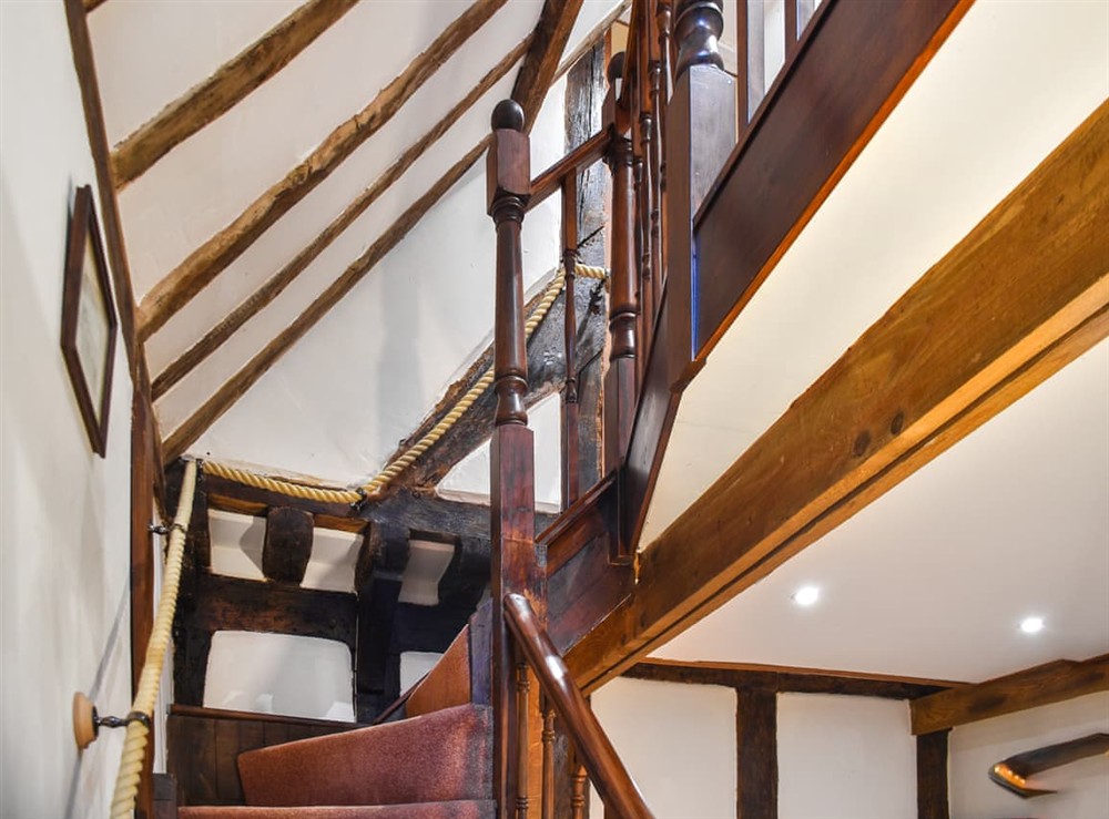 Stairs at The Old Sweet Shop in Kings Lynn, Norfolk