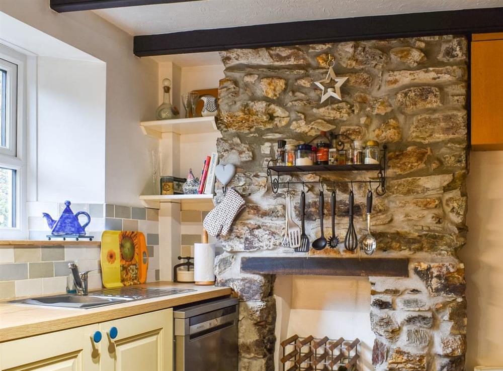 Kitchen at The Old Sweetshop in Charlestown and Duporth, Cornwall